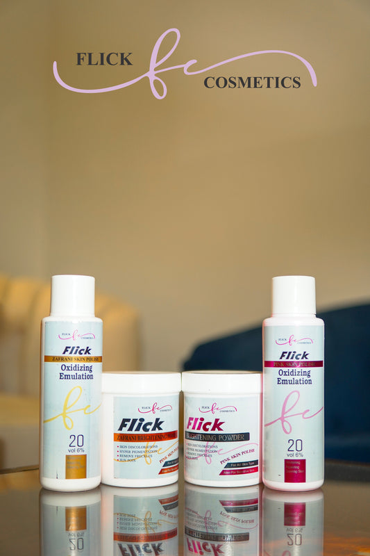 Flick Zafrani & Pink Skin Polish Combo Pack