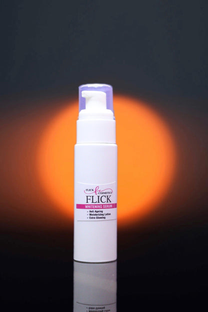 Flick Double Action Whitening Serum with Free FLICK Whitening Lotion 🧴